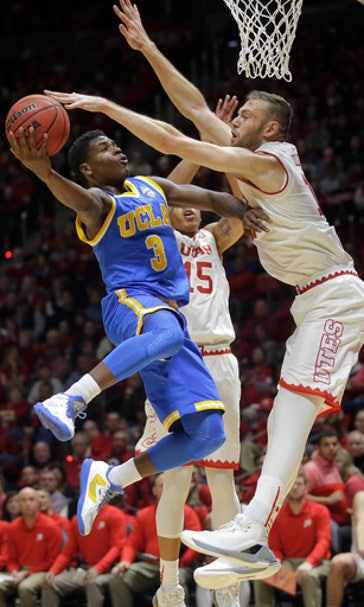 No. 4 UCLA holds on for narrow 83-82 win at Utah (Jan 14, 2017)